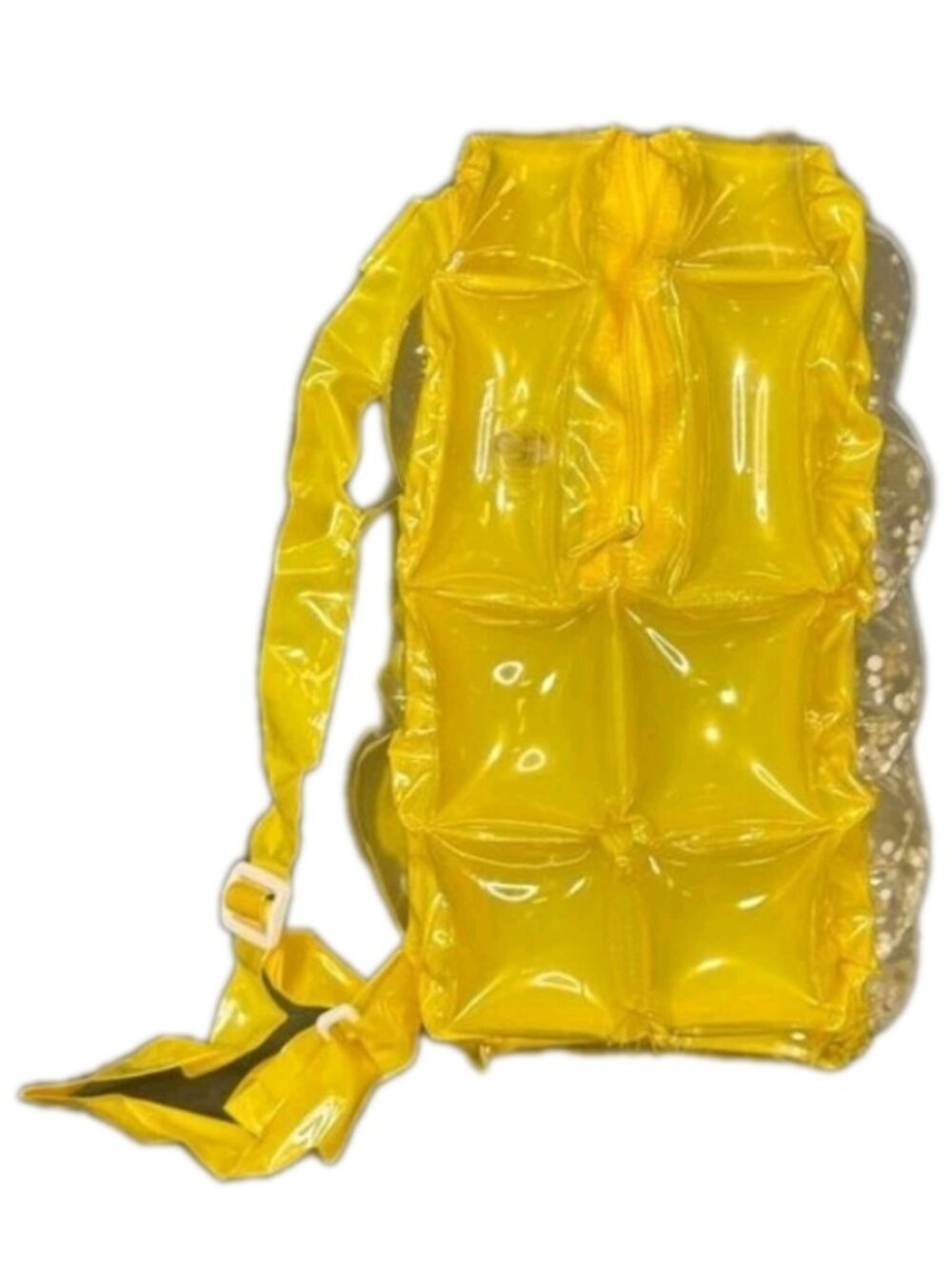 Bubble Backpack Vintage 1990's Sealed in Original pkg Pink, Yellow, Green, Coral - Picture 5 of 8